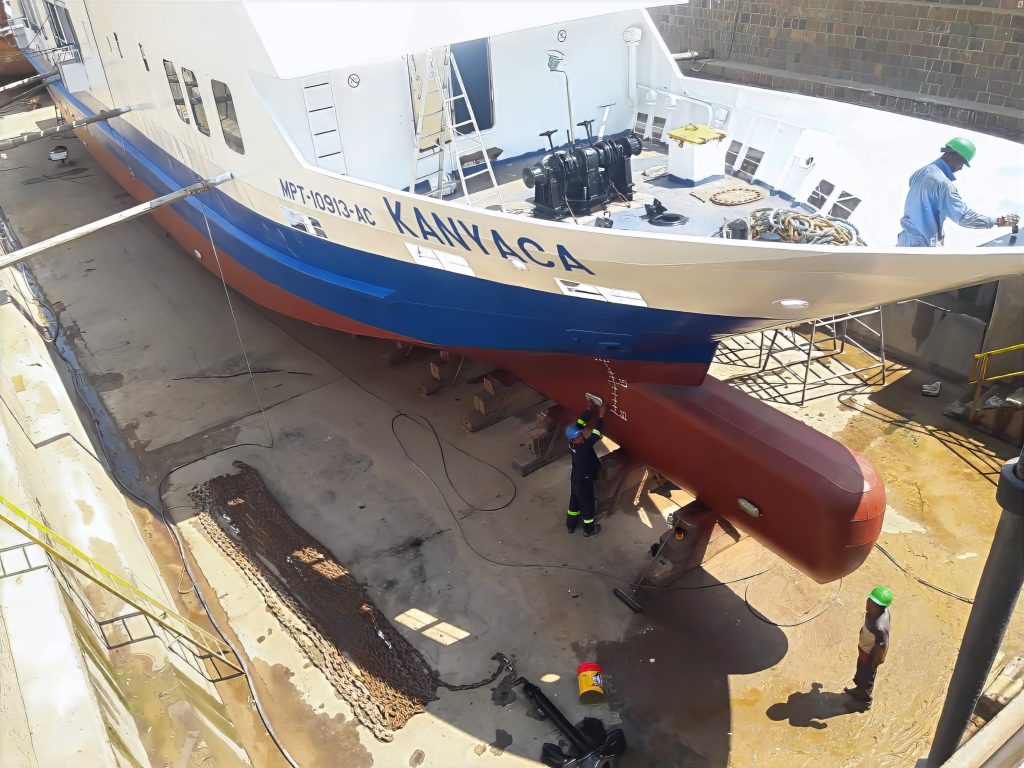 Ship Being repaired Ship Being repaired