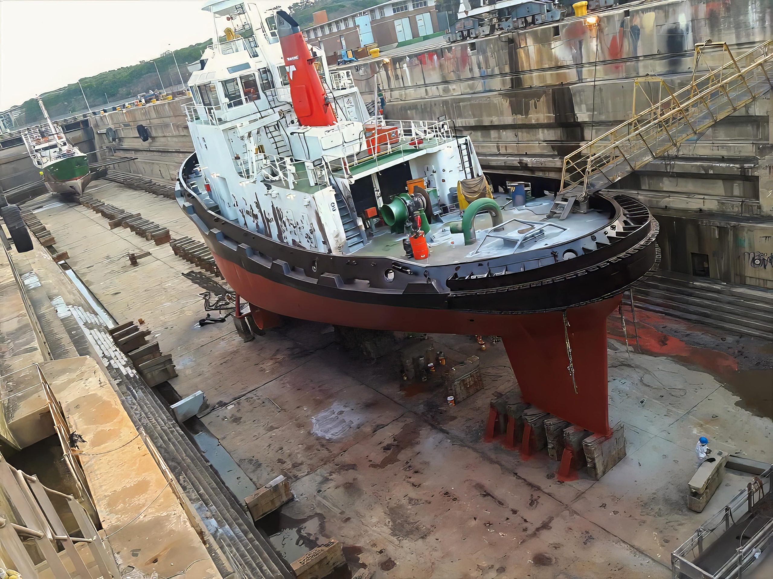 Ship Repairs: Engineering Reliability at Sea repairing a ship
